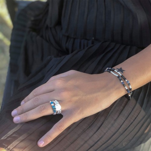 Le bracelet porté avec de la Piétersite